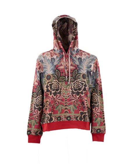 Shop ETRO  Felpa: Etro felpa in cotone con cappuccio.
Cappuccio con coulisse.
Polsini e fondo elasticizzati.
Composizione: 100% Cotone.
Made in Italy.. MRMB0034 AK950-X0865